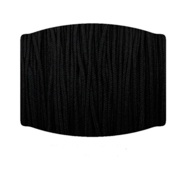 Fil élastique nylon 1 mm x 12 m Créalia - Noir