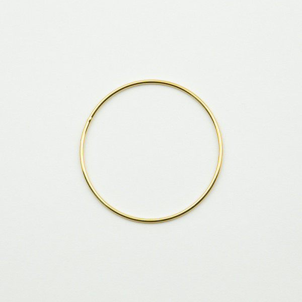 Mini intercalaire 2 anneaux motif fleur 13x10 mm noir x1 - Perles & Co